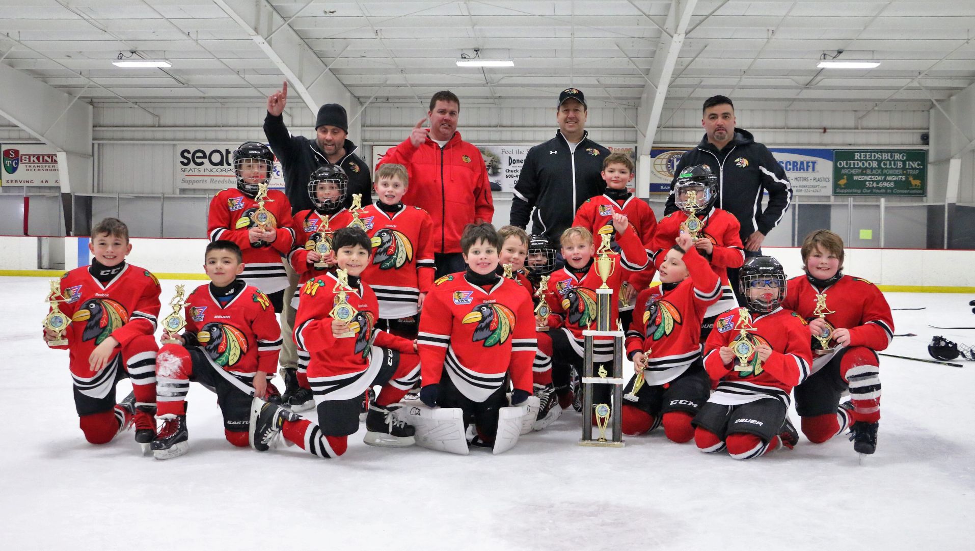 Gold Mite teams combine for tournament title